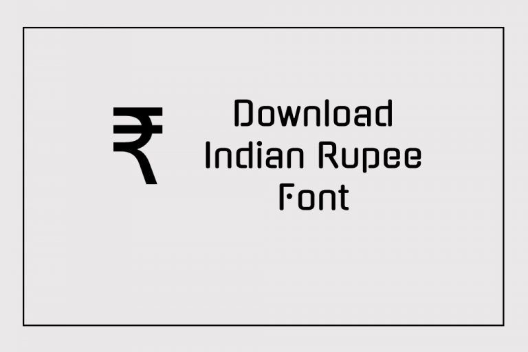 rupee symbol font for coreldraw free download